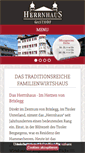 Mobile Screenshot of herrnhaus.at